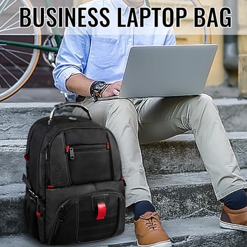 YOREPEK Large Backpack for Men, Extra Large Laptop Backpacks for Men Women, Water Resistant Travel Backpack Airline Approv...