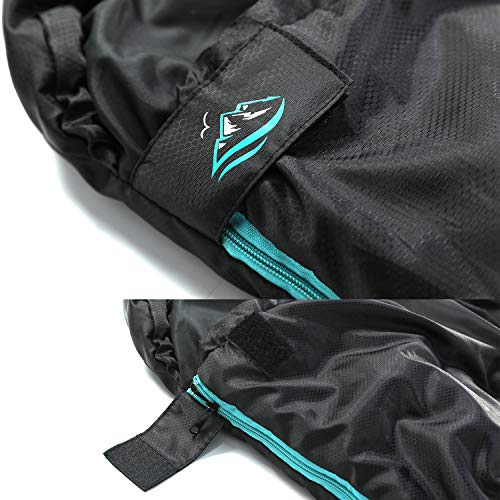FE Active Camping Sleeping Bag - 3-4 Seasons Extra Long or Lightweight Hooded, Warm Outdoor Compact & Lightweight Sleeping...