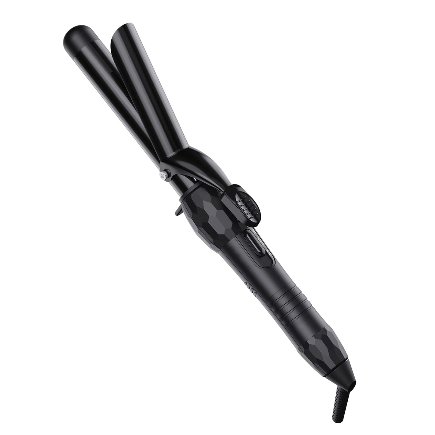 LURA 1 Inch Curling Iron with Ceramic Tourmaline Barrel, Dual Voltage Hair Curler with 2 Heat Settings (320?-410?), Curling Wand