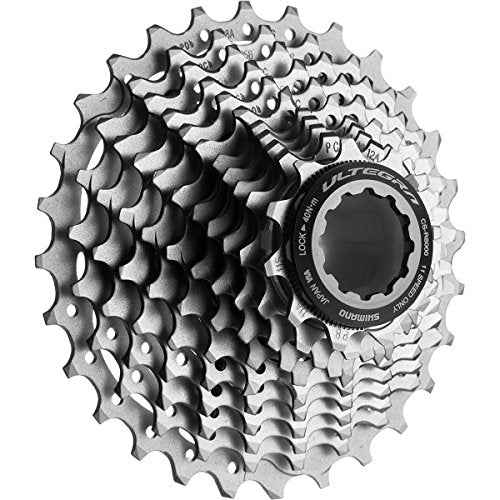 SHIMANO Unisex 305751220 Ultegra Cassette R8000 11V 11 V, Silber, One Size EU