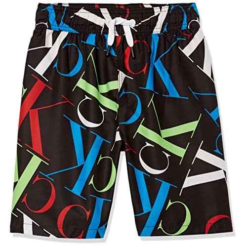 Calvin Klein Boys' Swim Trunk with UPF 50+ Sun Protection