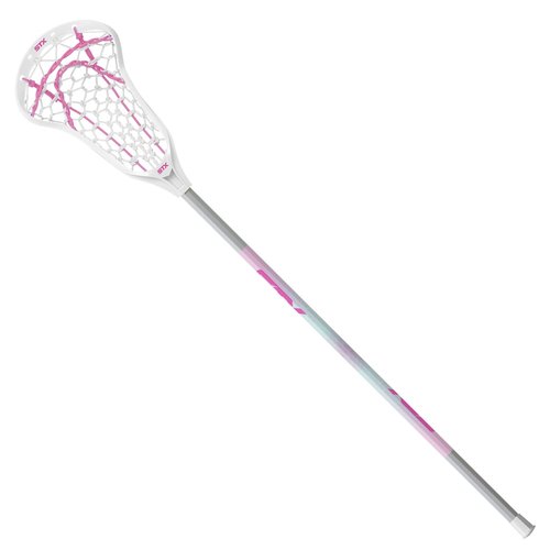 STX Crux 100 Girl's Lacrosse Stick, White