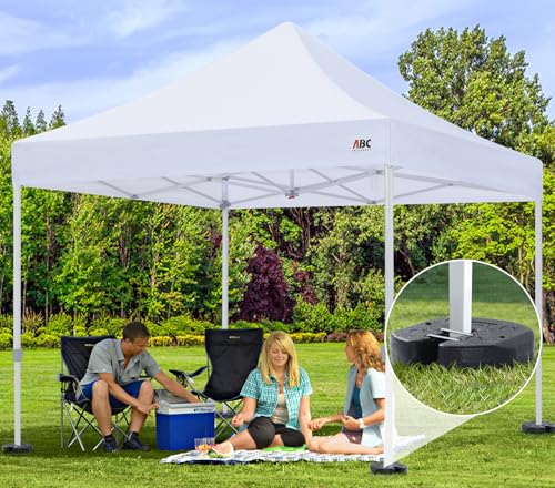 ABCCANOPY Easy Canopy Weights with Lock Design for Wind Resistance, No Sliding, Stably Secure Tents, Canopies, and Umbrell...