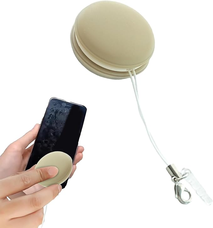 Compact Mobile Screen Cleaner, Lightweight Lens Cleaning Charm, Phone Cleaning Tool with Smooth Wiper, Fabric Layer Gadget with Easy Grip, Device Care Accessory Pack Added Convenience, Tech Helper f