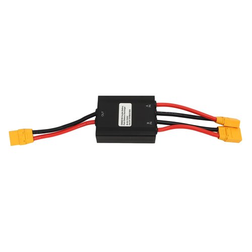 VGEBY Electric Dual Battery Connector Adapter, Interface Dual Battery Parallel Module Adapter Discharge Balancer (100A)