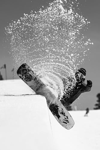 JONES - Mind Expander, Snowboards Surf Shape, Ideal for Creative freeriding and Freestyle