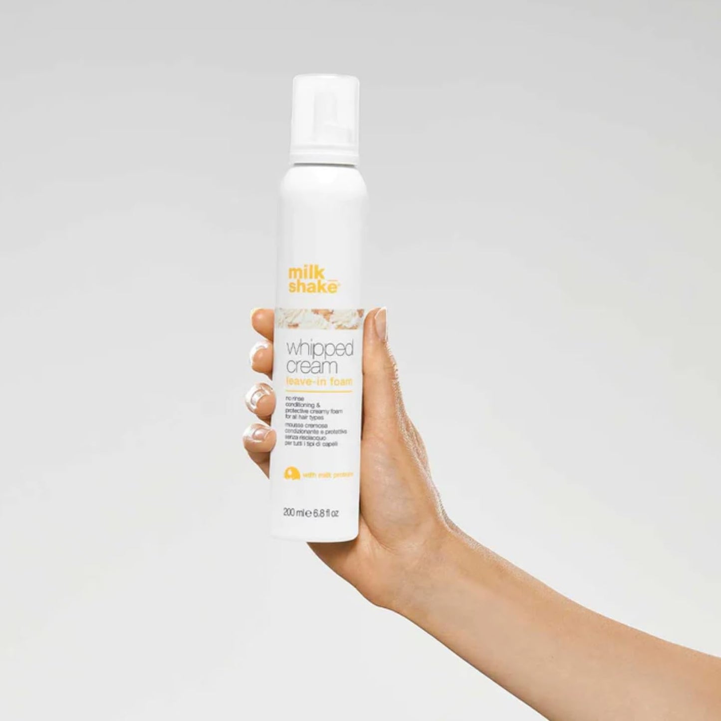 milk_shake Leave-In Whipped Cream - Conditioning No Rinse Hair Moisturizer Foam | For All Hair Types | Provides Softness and Man