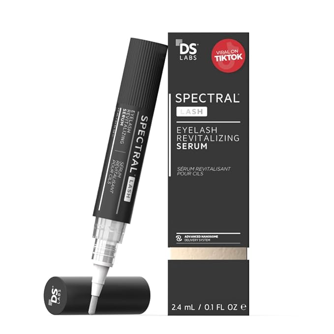 DS Labs Spectral.LASH Women's Eyelash Conditioning Serum - Supports Longer, Fuller, Thicker, Looking Lashes, Safe for Lash Extensions, Oil-Free, Paraben & Sulfate Free, Cruelty Free
