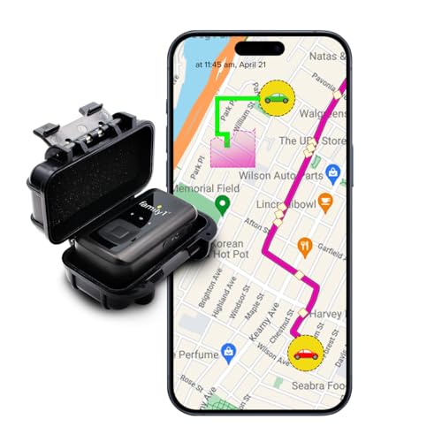 Family1st GPS Tracker Device for Vehicles, Cars, Loved Ones, Up to 30 Day Battery with Waterproof Case Magnetic, Real-Time...