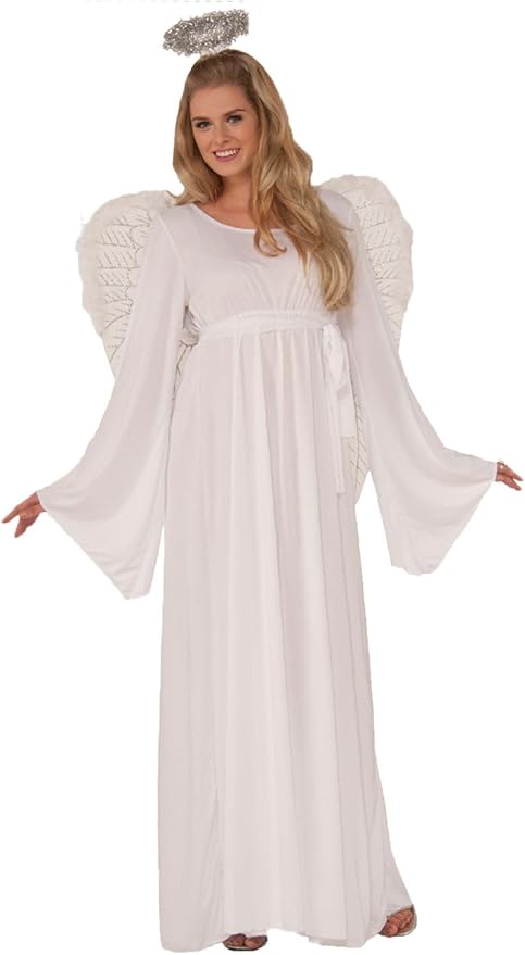 Rubies womens Angel Dress and Halo