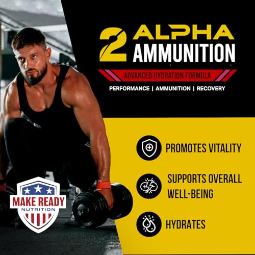 MAKE READY NUTRITION - 2Alpha Ammunition Strawberry Kiwi - 15 Servings Stick Pack