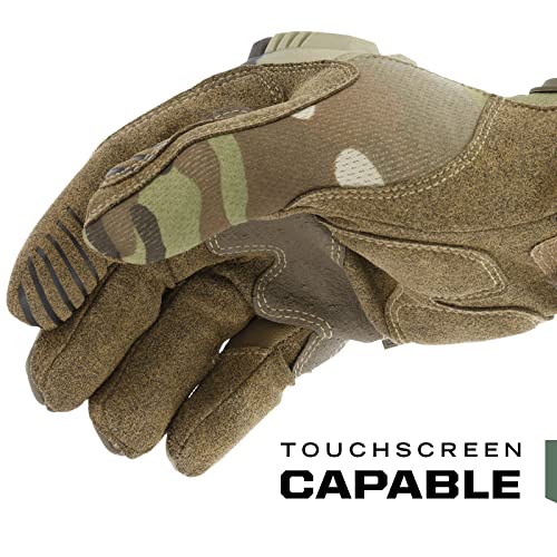 Mechanix Wear: M-Pact Tactical Gloves with Secure Fit, Touchscreen Capable Safety Gloves for Men, Work Gloves with Impact ...