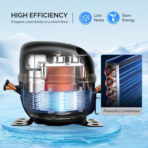 ROVSUN Commercial Beverage Dispenser 7.8 Gal/30L, Commercial Juice Dispenser Cold Drink Dispenser 10L X 3 Tanks Stainless ...