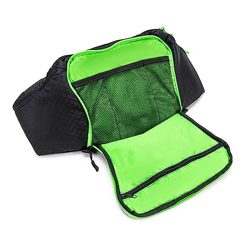 Rimrock Lumbar Hydration Hip Pack with 1.8L Intake ICE Insulated Water Reservoir, Fanny Pack Waist Bag Hiking Walking Runn...