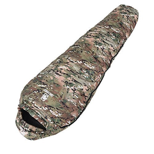 OneTigris Light Patrol 4 Season Mummy Sleeping Bag, 32°F Cold Weather Camping Bags for Camping Hiking Backpacking, Surviva...