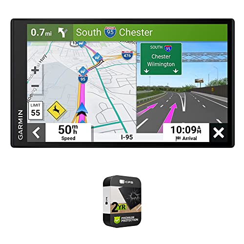 Garmin 010-02471-00 DriveSmart 86 8" Car GPS Navigator | Official USA Partner Model | Bundle with Premium 2YR CPS Enhanced...