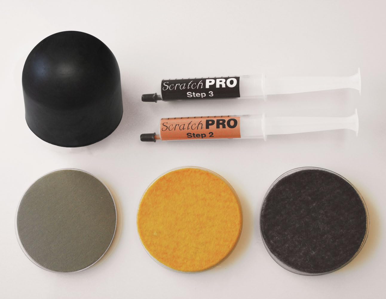 Scratch Remover Kit for Polishing and Repairing Stainless Steel Sinks, with Diamond Buffing Compounds, to Reduce The Appearance of Ugly Scratches and Polish Sink for Factory Fresh Look in No Time
