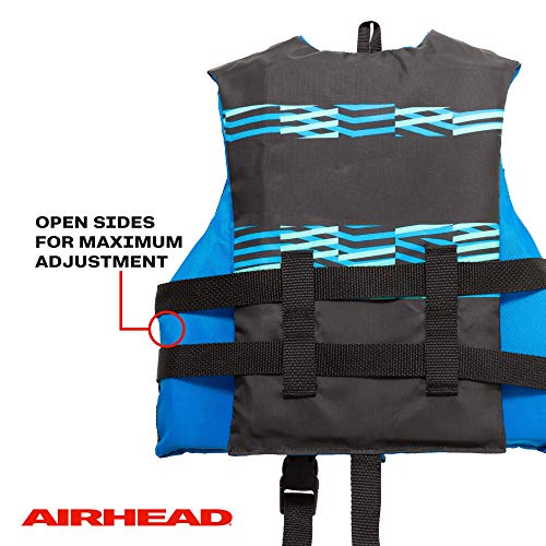 Airhead Element Life Jacket | Open Sided PFD | Sizes for Child, Youth and Adult Available