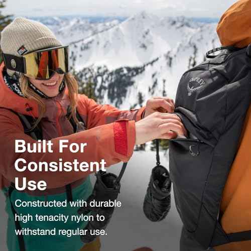 Osprey Glade 5L Ski and Snowboard Backpack with Hydraulics Water Reservoir, Celestine Blue