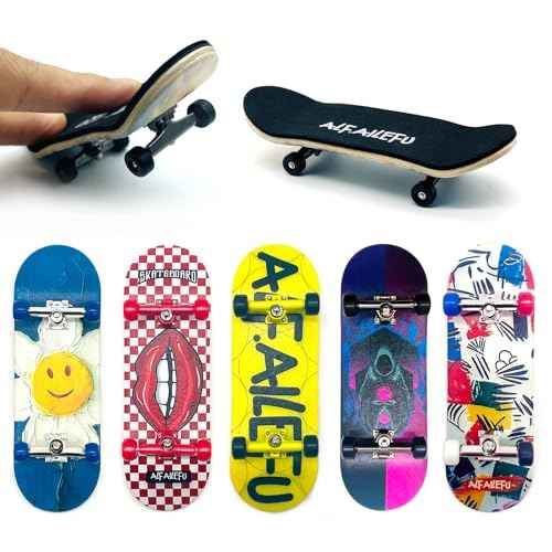 Pro Fingerboard 32mm Wooden Board Professional Finger Skateboard Trucks CNC Wheels with Bearings (RED-Lips)