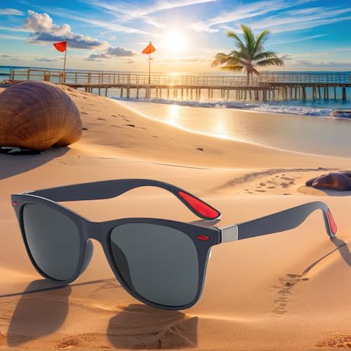 Classic Sunglasses Polarized Eyewear, Stylish Outdoor Sport Sunglasses for Men and Women, Perfect for Driving and Vacation