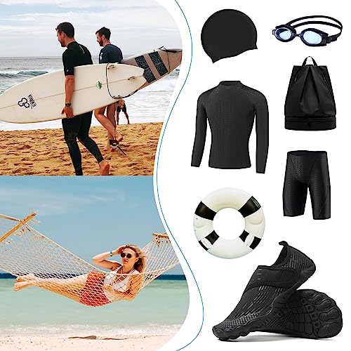Water Shoes Mens Womens Quick-Dry Barefoot Swim Beach Pool Shoes Aqua Yoga Socks for Hiking Walking Diving Surf Outdoor Wa...