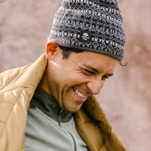 Turtle Fur Men's Franz Merino Wool Knit Beanie