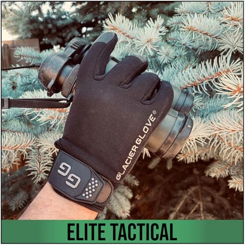 Glacier Glove Unisex Elite Tactical Durable Water-Resistant Quick-Dry Breathable Multi-Functional Outdoor Form-Fitted Gloves