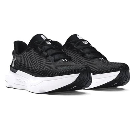 Under Armour Men's Infinite 6, (001) Black/Castlerock/White, 8, US