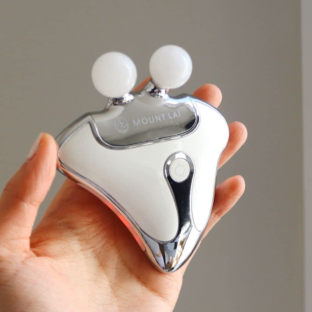 Mount Lai Vitality Qi LED Gua Sha Device, LED Light Therapy for Face, Gua Sha Facial Tools for Firming, Lifting, Sculpting, Anti
