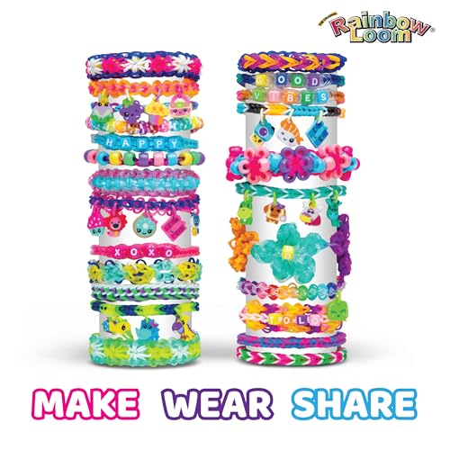 Rainbow Loom® Loomi-Pals™ MEGA Set, Features 60 Cute Assorted LP Charms, The New RL2.0, Happy Looms, Hooks, Alpha & Pony B...