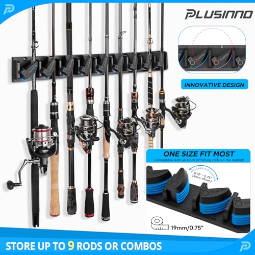 PLUSINNO Fishing Gear,Full Fishing kit Include Fishing Rod and Reel Combo, Tackle Box with Fishing Lures, Fishing Accessor...