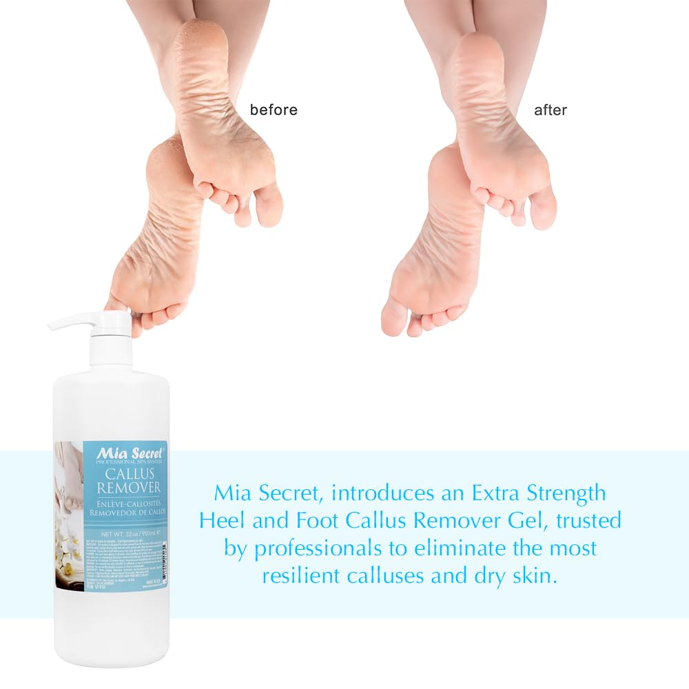 Mia Secret Foot Scrubber (32oz) - Pumice Foot Care Scraper