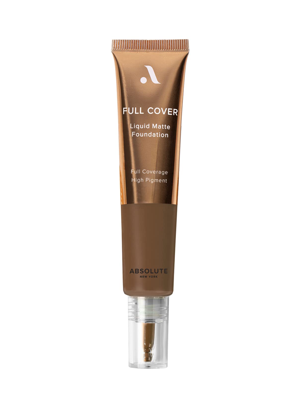 Absolute New York MFFD10 Full Cover Liquid Matte Foundation; Creamy Oil Free Formula with Dropper Tip; Natural Matte Finish