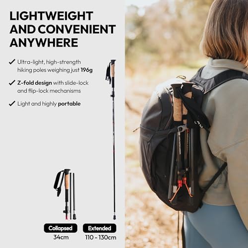 X Carbon Stick MX-2 PRO | X Carbon Tech Carbon Fiber Trekking Poles