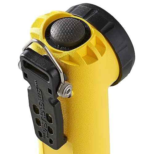 Streamlight 90244 Survivor X USB 250-Lumen USB Rechargeable Right-Angle Firefighter's Flashlight with Rechargeable Battery Pack, Yellow