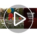 Best Choice Products 6ft Plastic Folding Table, Indoor Outdoor Heavy Duty Portable w/Handle, Lock for Picnic, Party, Campi...