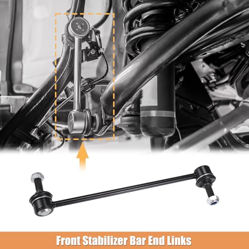 X AUTOHAUX 2pcs Front Sway Bar Links Stabilizer Link Kit for Fiat 500X 2016-2019 for Jeep Compass 2017-2022 for Jeep Reneg...