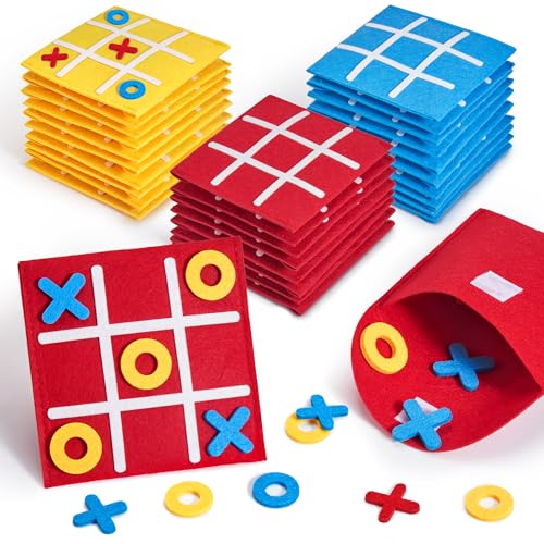 JoyCat Tic Tac Toe Mini Board Game Toy for Kids and Family,Birthday Party Favors,Goody Bag,Fun Indoor Game Night Activity,...