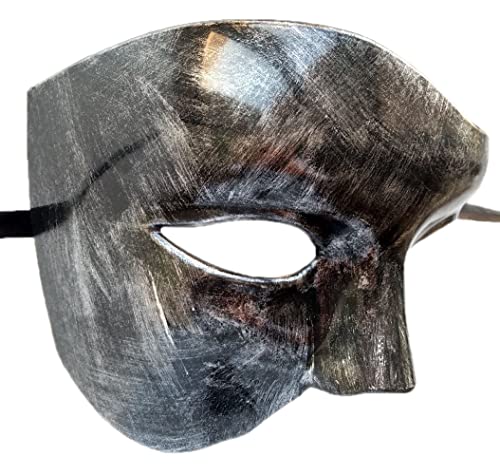 Coolwife Masquerade Mask Vintage Phantom Of The Opera One Eyed Half Face Costume