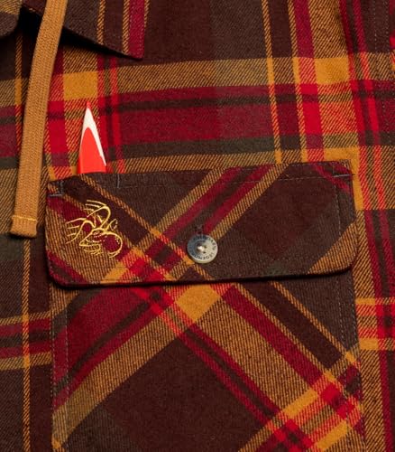 Legendary Whitetails mens Maplewood Hooded Shirt Jacket