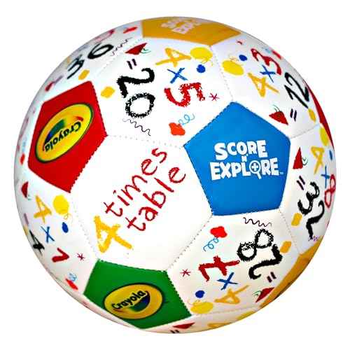 Crayola Official Soccer Ball - Unisex Kids - Multiplication Size 5