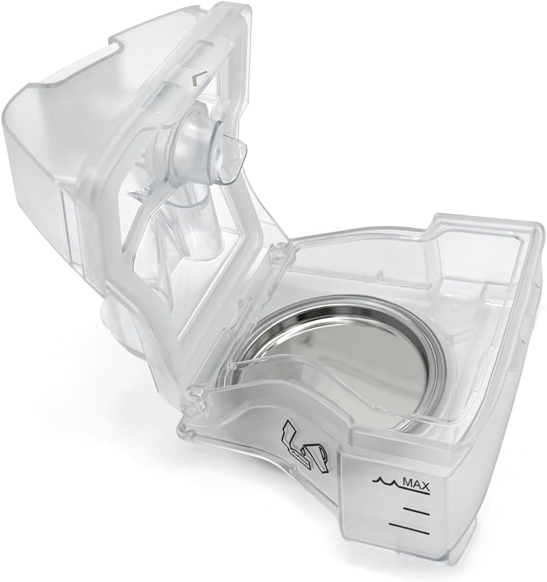 Updated HumidAir Water Chamber for CPAP AirSense 10 /AirCurve 10, Clear, Plastic, 380 mL