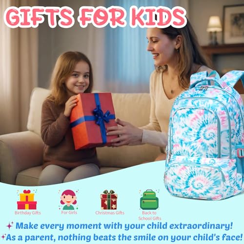 BLUEFAIRY Kids Backpack for Girls Elementary Primary Middle School Bags for Aged 8-10 for Teens Childs Bookbags Back to Sc...