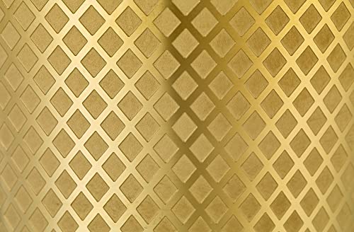 Barfly Diamond Lattice Shaker Set, Gold Plated