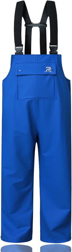 RainRider Rain Pants for Men Women Waterproof Rain Gear Bib Overalls Trousers for Fishing Hunting
