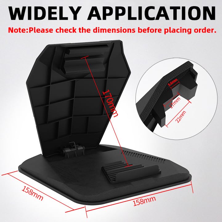 iSaddle Dashboard GPS Mount Holder - Universal Dashbaord Phone Tablet PC Navigation Holder for Garmin Nuvi Tomtom iPhone i...