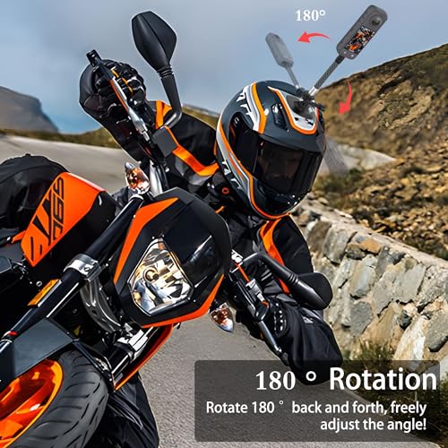 All Carbon Fiber Extension Arm Kit Metal Pole Mount Helmet Stick Extension Arm Mount for GoPro Hero 13/12/11/10/9/8/7/6/5 ...