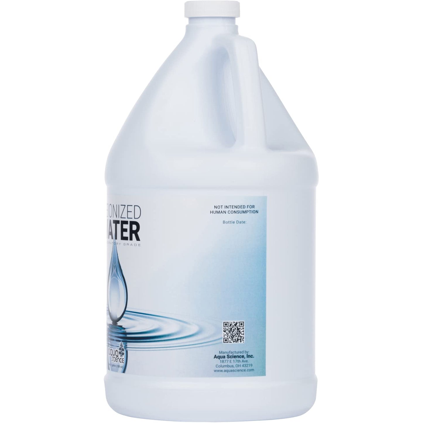 Deionized Water - Prime Demineralized Solution - Certified Laboratory Grade DI Water - Sterile for Deep Cleaning, Cooling, Cosmetic, & Hygiene