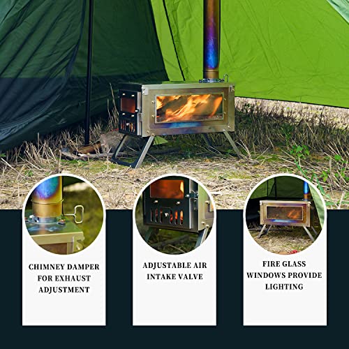 FireHiking Lightweight Hot Tent with Titanium Stove